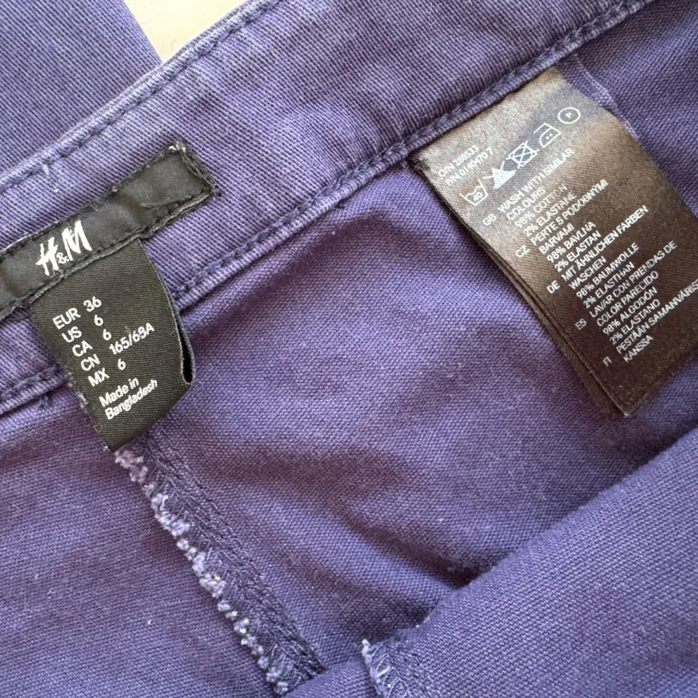 H&M navy skinny